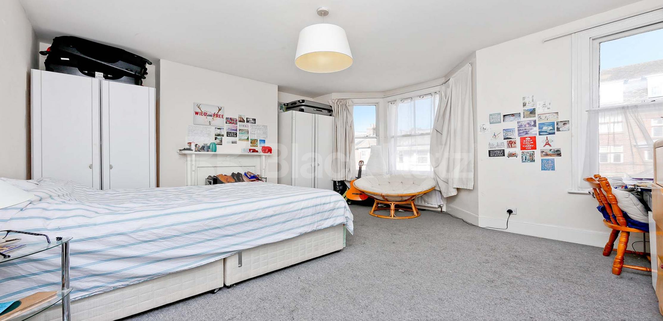 			UNDER OFFER , 4 Bedroom, 1 bath, 1 reception House			 Hazelborne Road , Clapham South